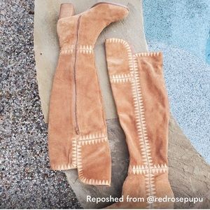 Coconuts by Matisse over the knee boots